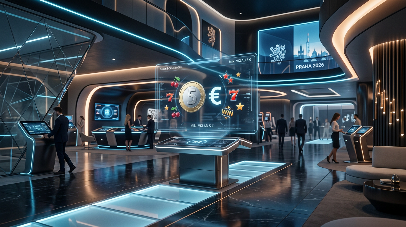 Futuristické online casino v roce 2026 s motivem vkladu 5 euro